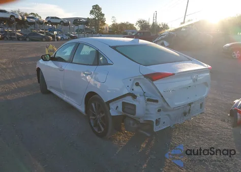 2020 Honda Civic Ex z USA, uszkodzony, nr VIN 19XFC1F34LE011555